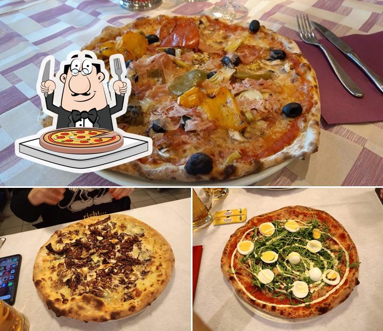 Prenditi tra le molte varianti di pizza
