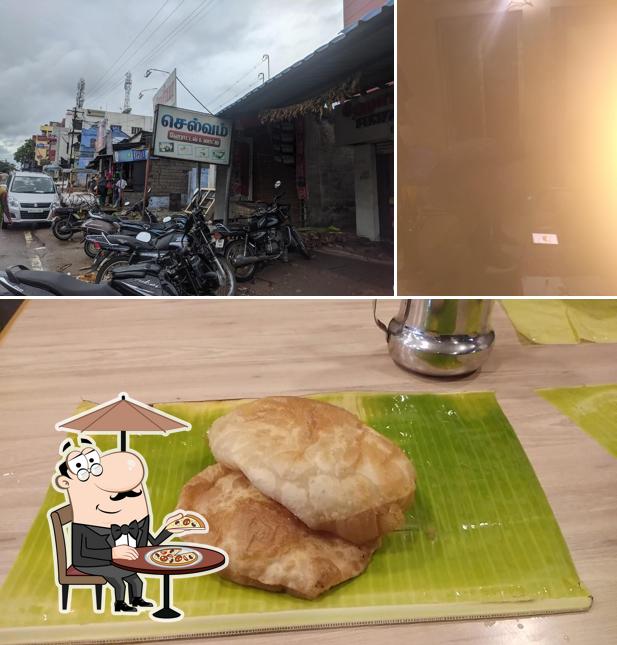 Selvam Restaurant is distinguished by exterior and burger
