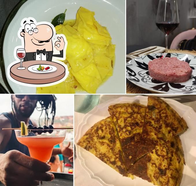 Platti al Trattoria La Baracchetta