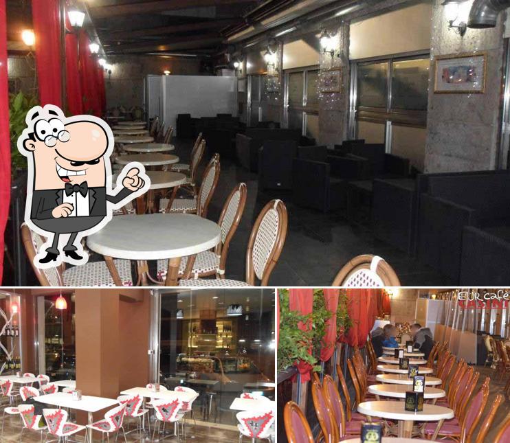 Dai un'occhiata agli interni di Eur Caffe Casini