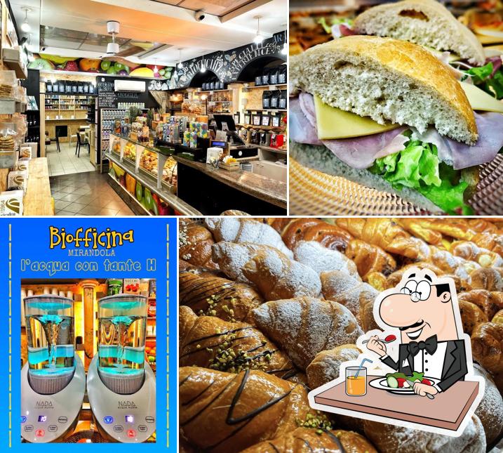 Cibo al Biofficina Mirandola