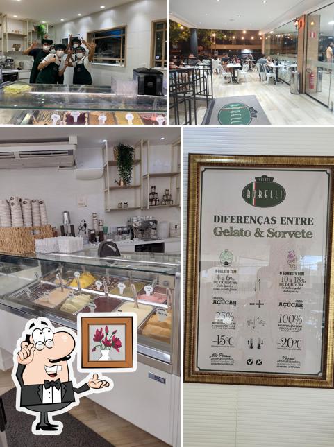 Veja imagens do interior do Gelato Borelli Maceió