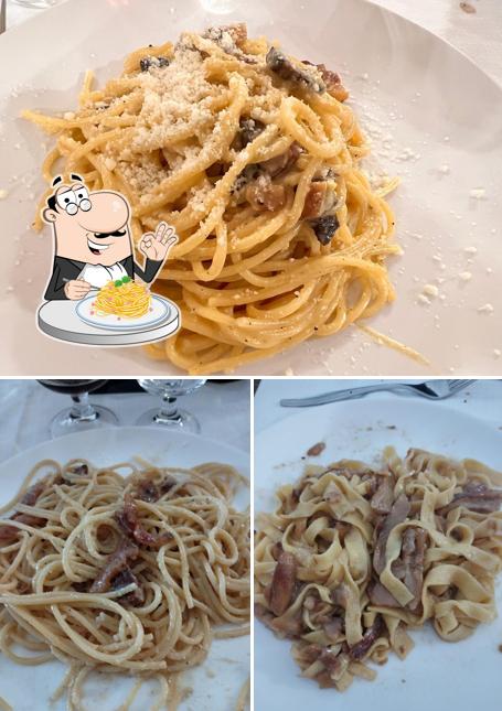 Spaghetti alla carbonara al Il Nido