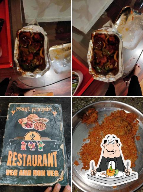 Food at Mast Punjabi