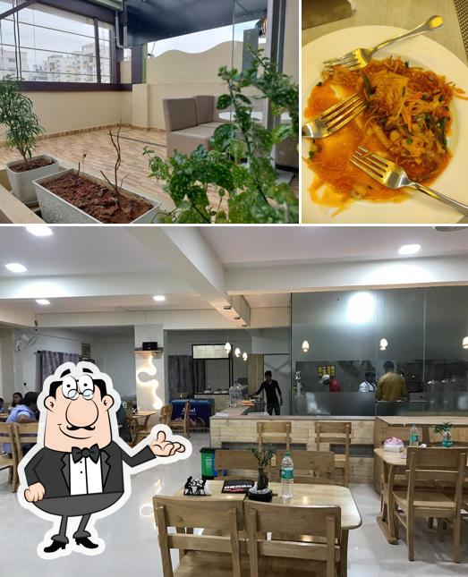 Among various things one can find interior and food at Moti Mahal Delux