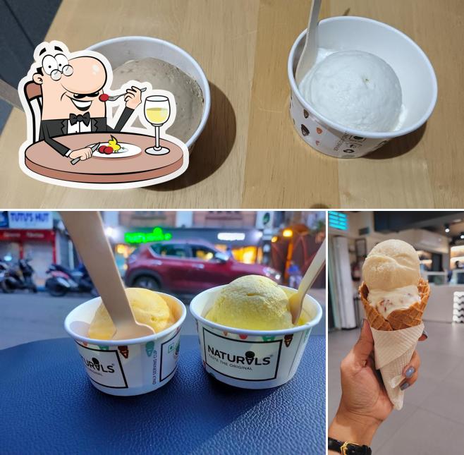Ice cream at Naturals Ice Cream
