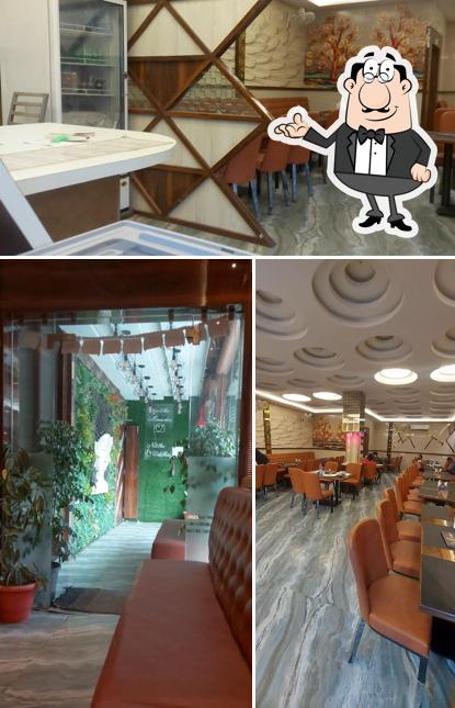 Check out how New Santosh Dhaba, HT Road looks inside