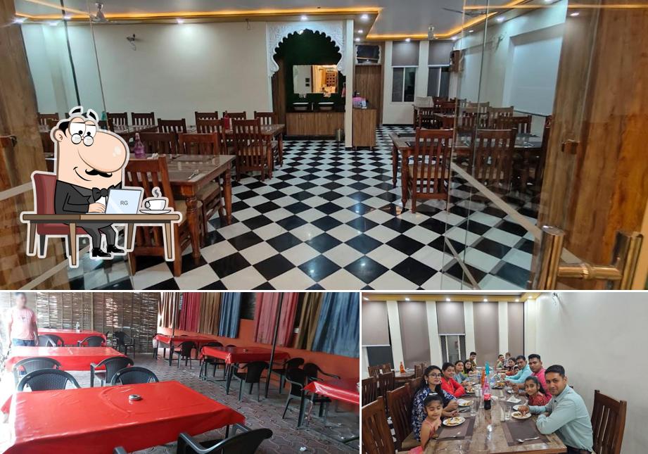 The interior of Paradise Restaurant