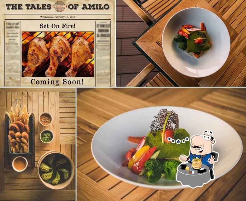 Food at Amilo Bar & Grill