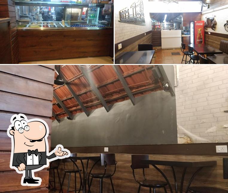 The interior of Leon's Burgers & Wings Indiranagar