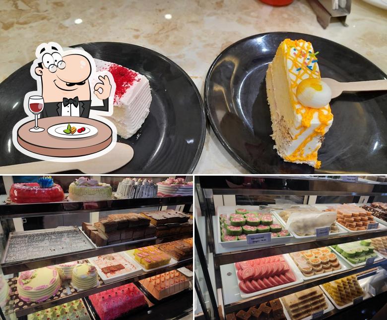 This is the photo showing food and interior at Maara Bakes and Sweets