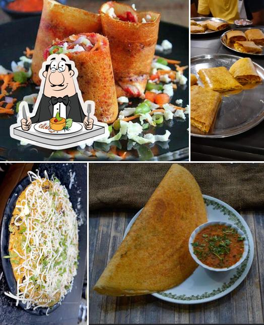 Meals at Malhar Dhosa,Amreli