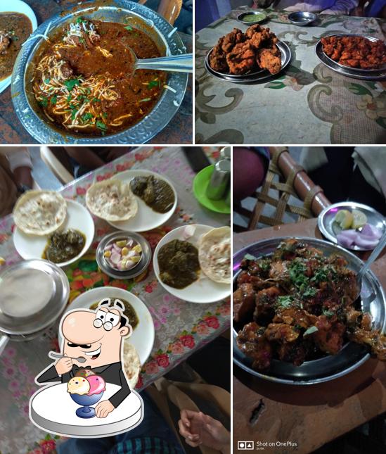 Sardarji Dhaba provides a selection of sweet dishes
