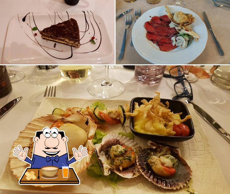 Cibo al Ristorante Trattoria Storica Hostaria Baracca