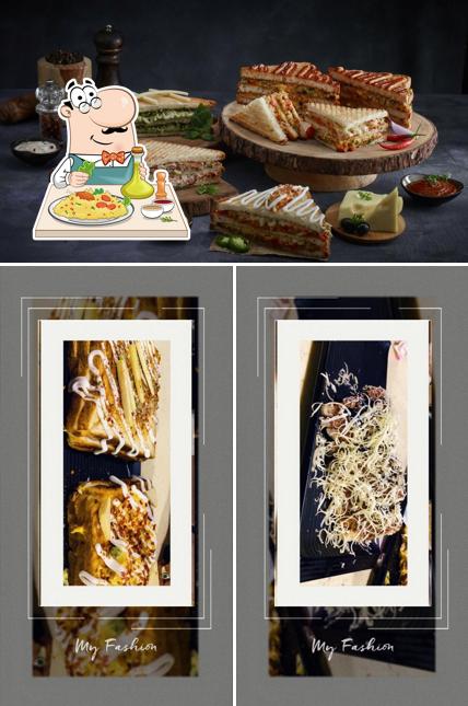 Food at Shakti Sandwich