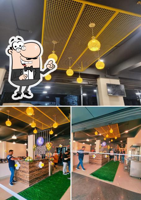 The interior of Grill City Restaurant