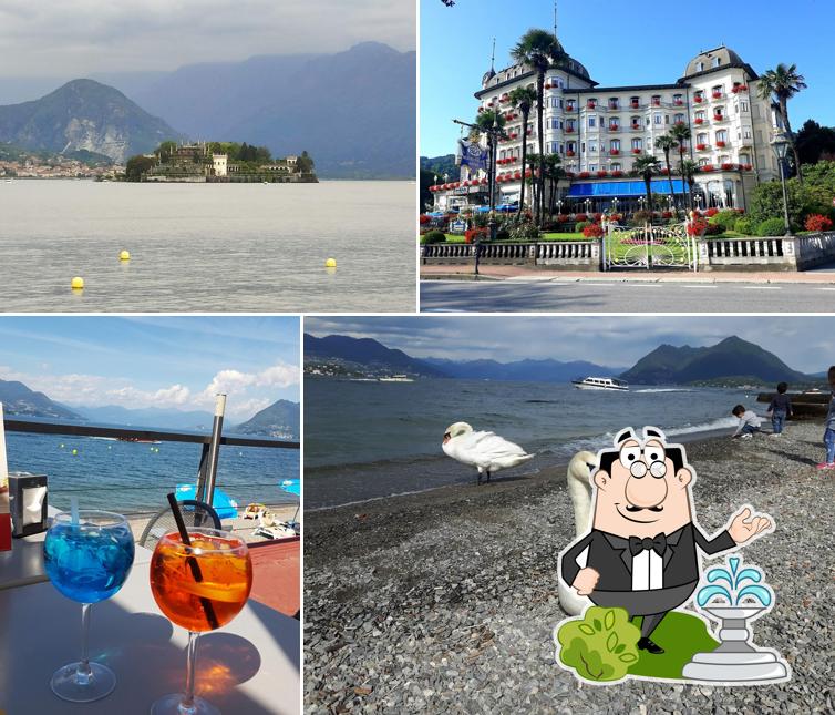 La parte esterna è una caratteristica importante di Lido Blu