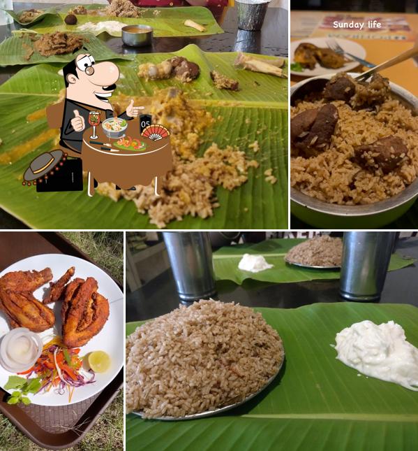 Meals at PONRAM BIRIYANI (Begampur)