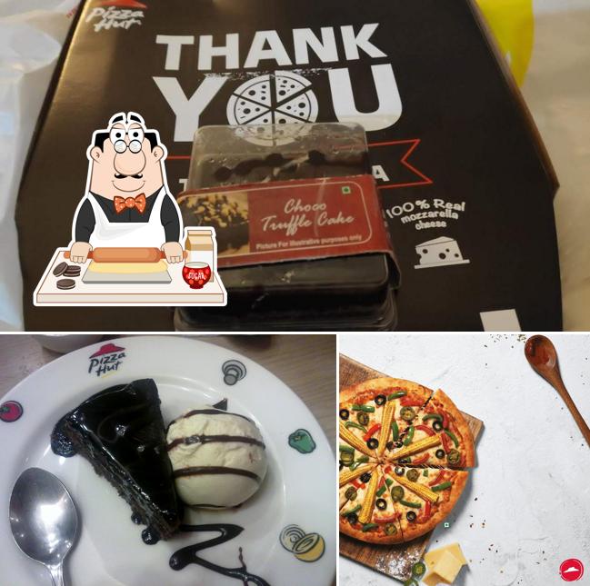 Pizza Hut GS Road, Guwahati serves a range of sweet dishes