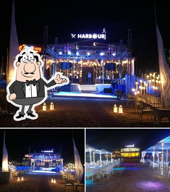 The interior of Harbour - PUB