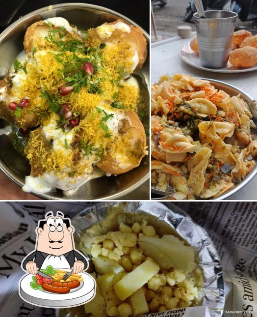 Food at A1 Pani Puri