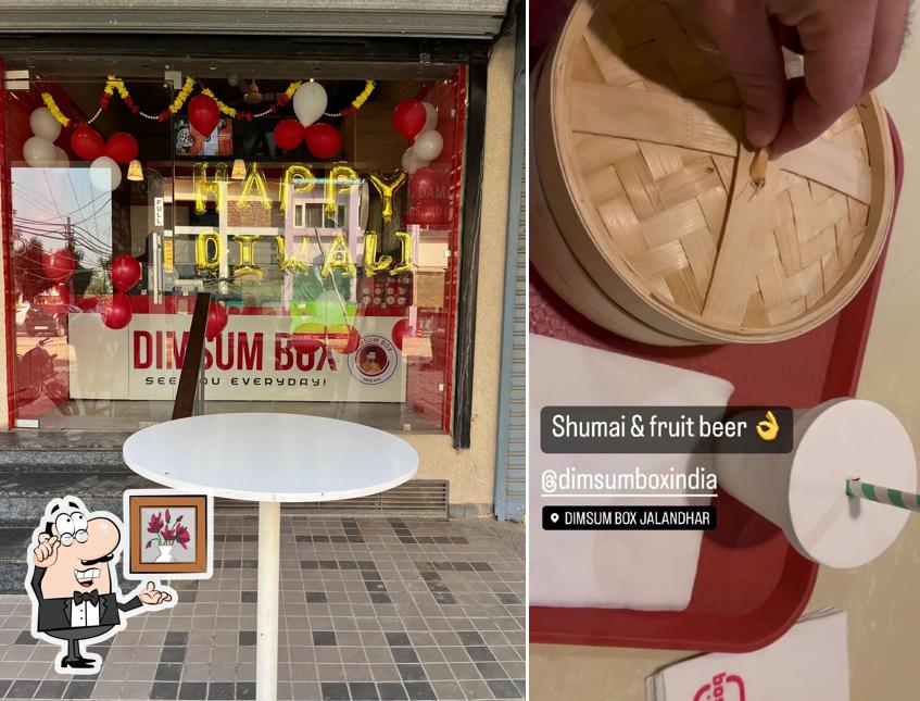 The interior of Dimsum Box