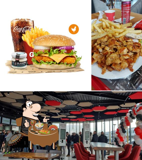 L’image de la nourriture et intérieur de GUR Kebab - Mouscron’s