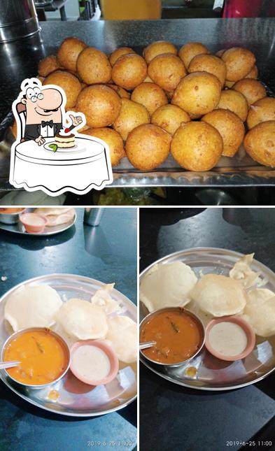 Guru Prasad Hotel offers a range of sweet dishes