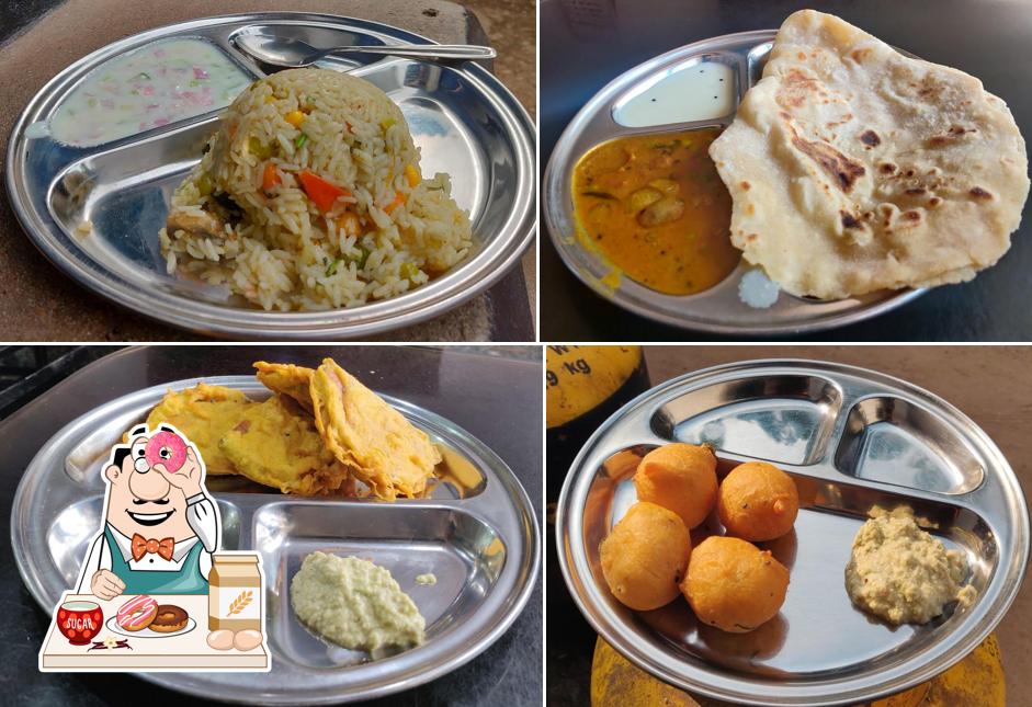 Ramakrishna Coffee Corner provides a variety of sweet dishes