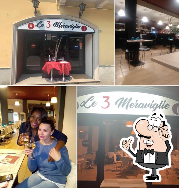 Gli interni di Le 3 Meraviglie Ristorante Pizzeria
