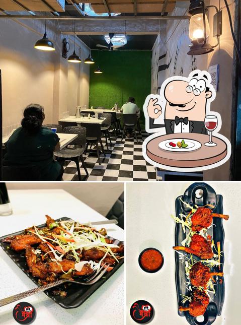 Take a look at the picture showing food and interior at Maitri Chinese Cafe