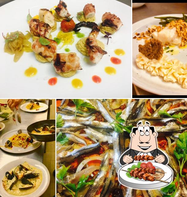 Platti al Ristorante Osteria di mare Pesciolino