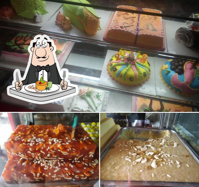 Food at Sri Rajeswari bakery