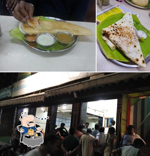 Food at Sri Venkata Ramana Hotel