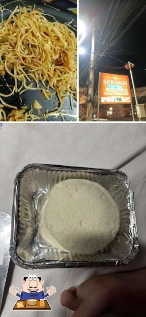 Meals at Springs Restaurant