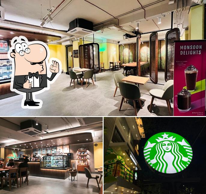 Here's a picture of Starbucks