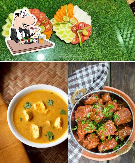 Food at Zeeshan Hotel and Restaurant