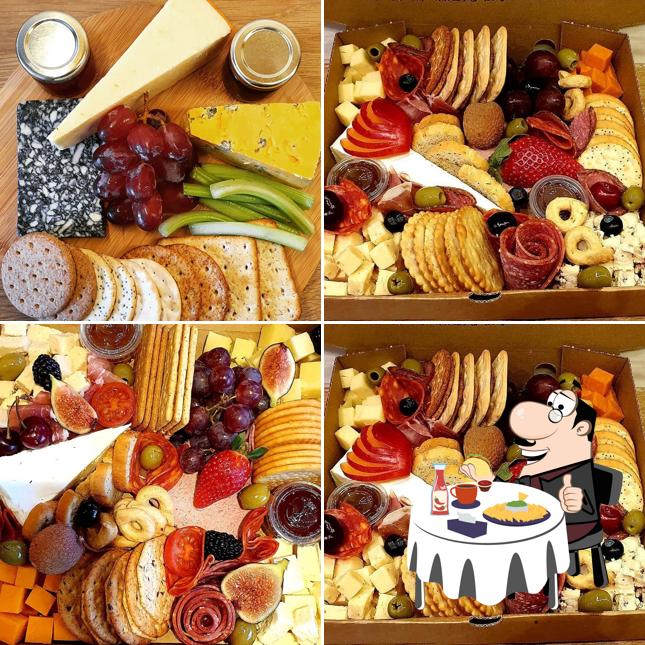 Cheese plate at Why So Cheesy???