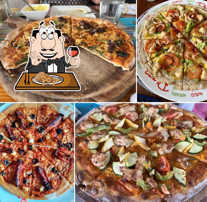 At Café diem - Only on reservations, you can enjoy pizza