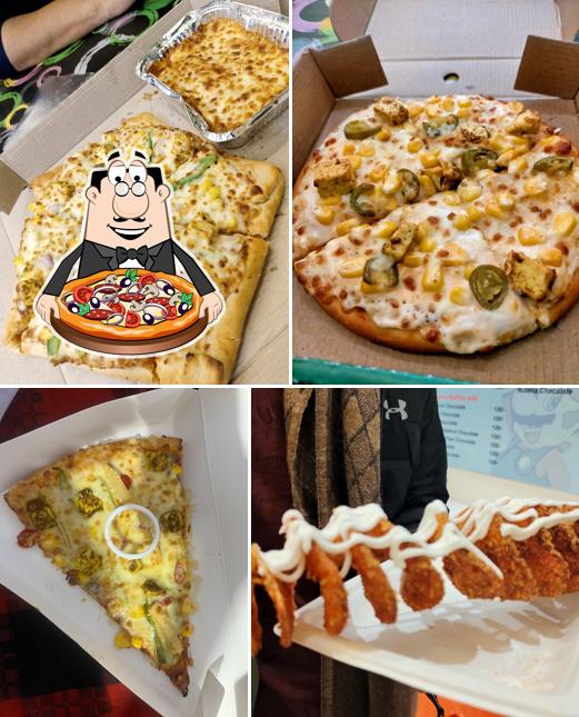 Try out different types of pizza