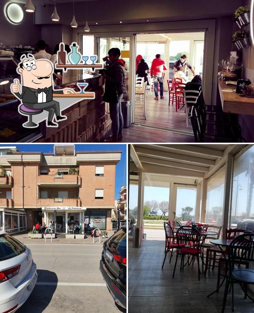 Questa è la immagine che mostra la interni e esterno di Pasticceria Bar Le Tentazioni