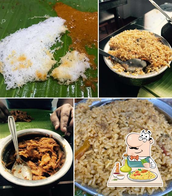 Food at Courtallam Border Rahamath Kadai