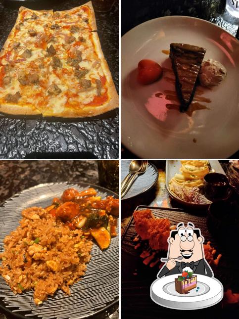 Chocolate cake at Darlings