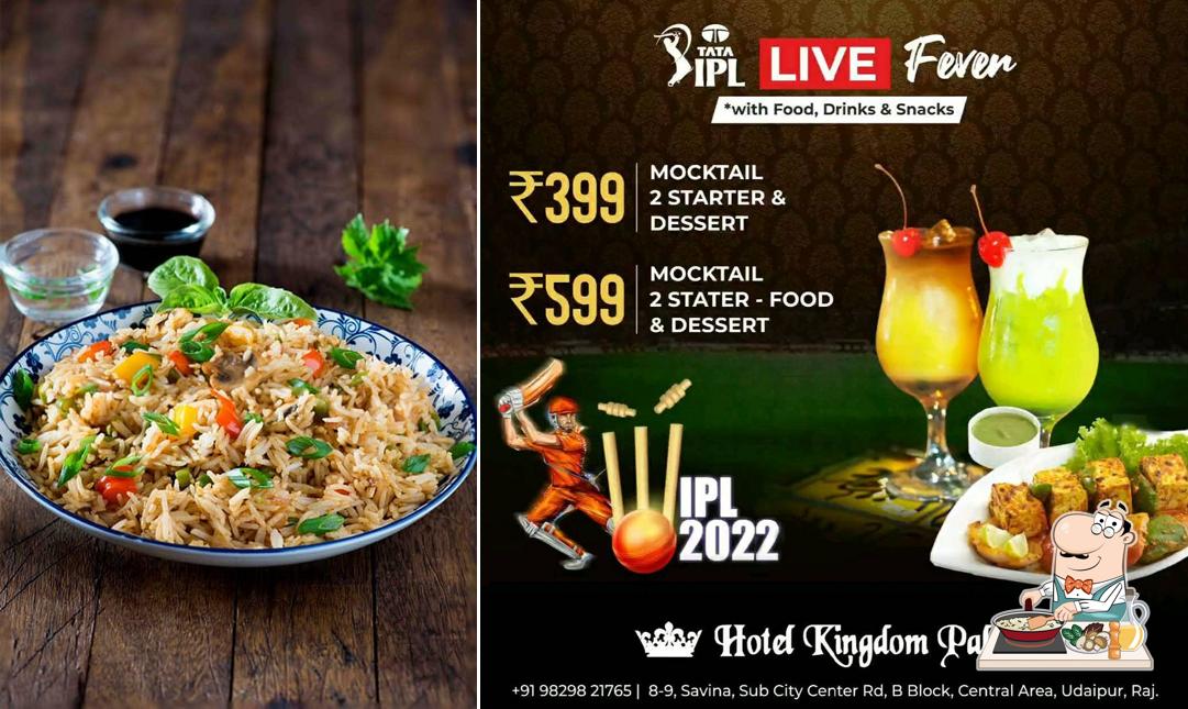 Fried rice at Hotel Kingdom Palace