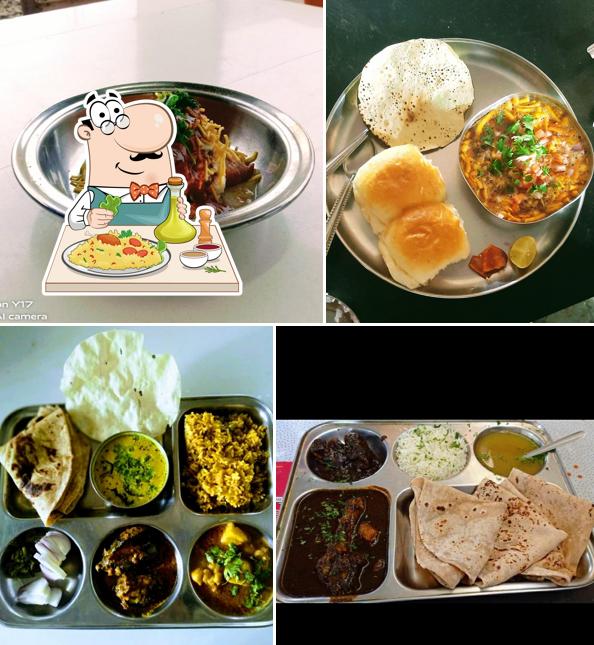Meals at Hotel Manisha and Samosa Bites