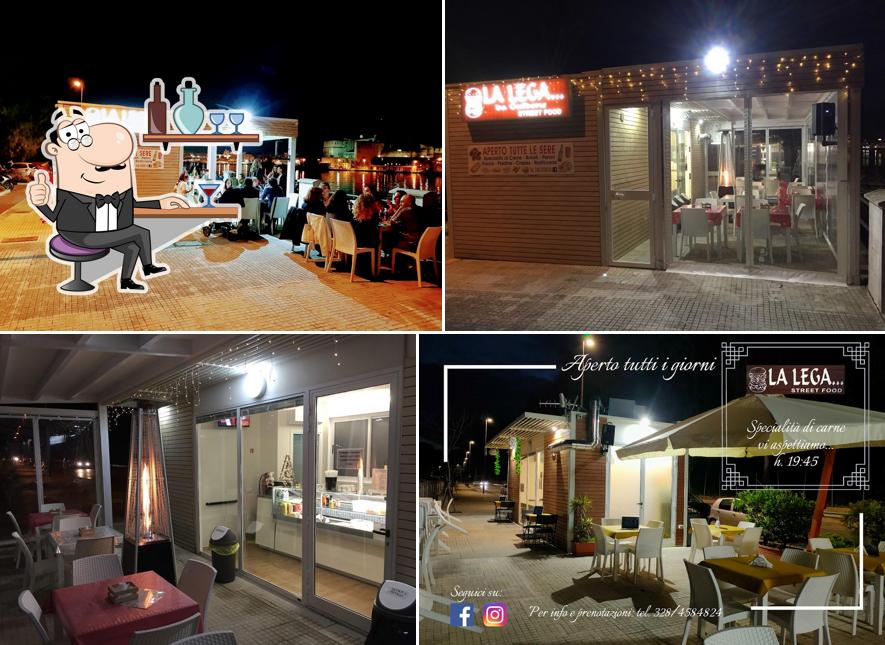 Dai un'occhiata agli interni di La Lega da Guidone Street Food