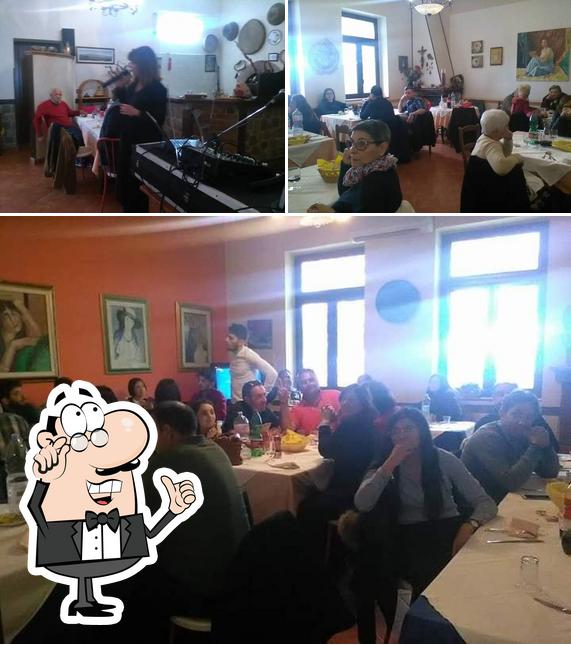 Gli interni di La favella da melina