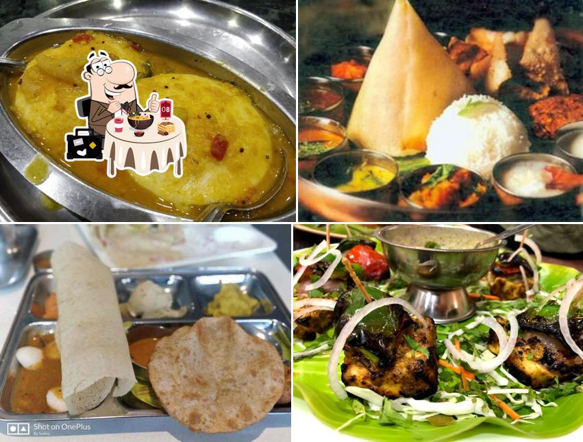 Meals at Namma Veedu Vasanta Bhavan