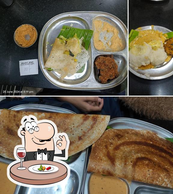 Meals at New Harihara Hotel