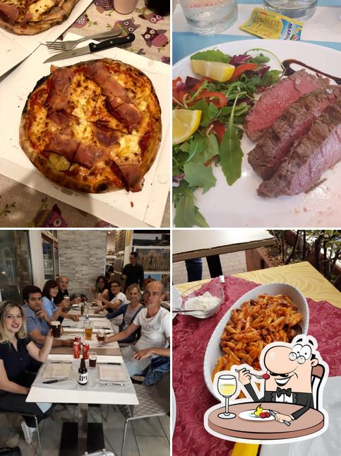 Platti al Pizzeria La Pantera dei Rosa